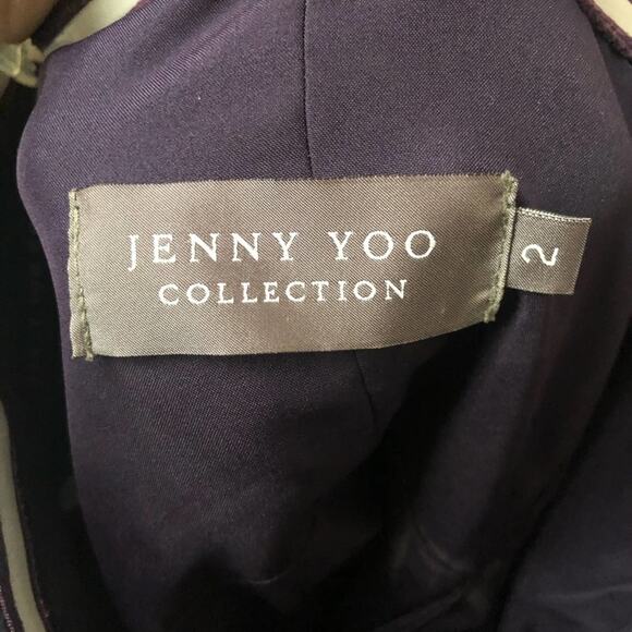 Jenny Yoo Keira Convertible Strapless Chiffon Dress - Picture 10 of 11